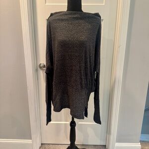 We The Free Tunic, Boatneck, Black, Longsleeve, M, EUC